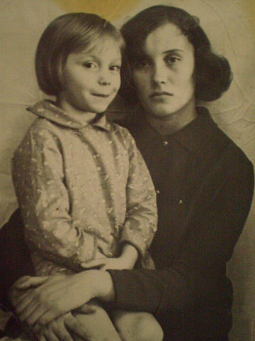 Дочери Ольга и Светлана